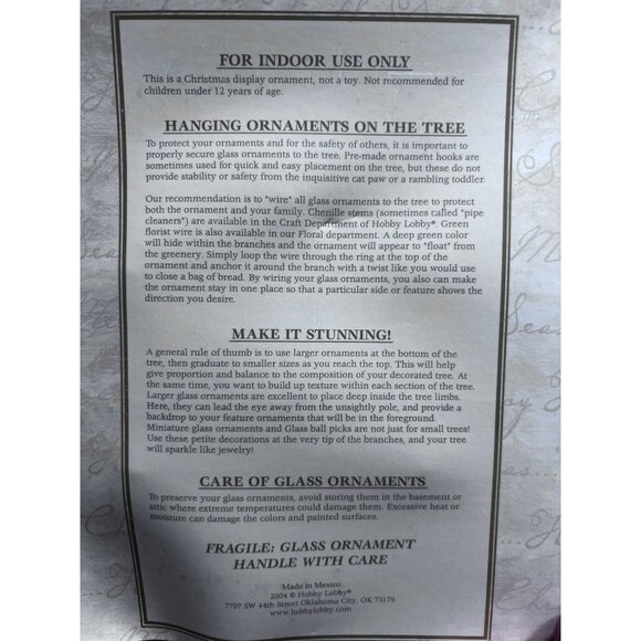 Set Of 6 Classic Collection Red & Gold Glass Christmas Ornaments - Picture 3 of 4